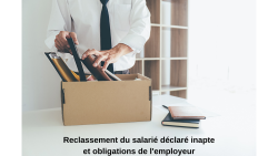 Reclassement du salarié inapte